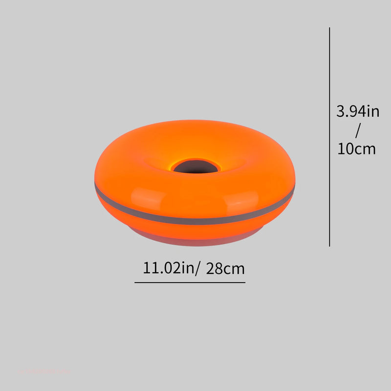 Bauhaus table lamp USB plug bedroom bedside lamp living room dining room decoration donut ambient light