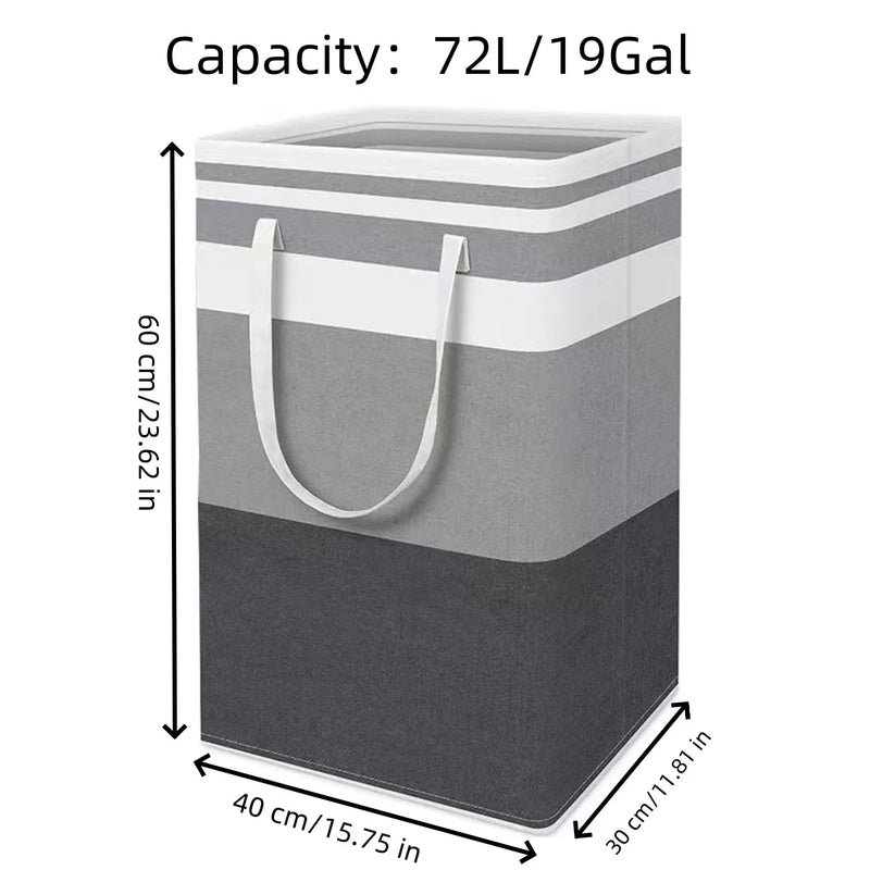 1PC Waterproof Foldable Hamper Portable Hamper Suitable For Bedrooms Laundry Rooms Dormitories