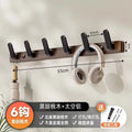 Walnut Clothes Hook Fitting Room Wall Hook Clothes Hanger Hat Hook Door Hook Wooden Clothes Hook Bathroom Hook
