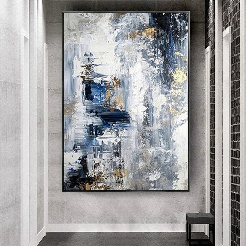 Handmade Abstract Graffiti Oil Painting on Canvas  Modern Nordic Wall Art for Living Room Bedroom  Home Decor Wall Decor Posters