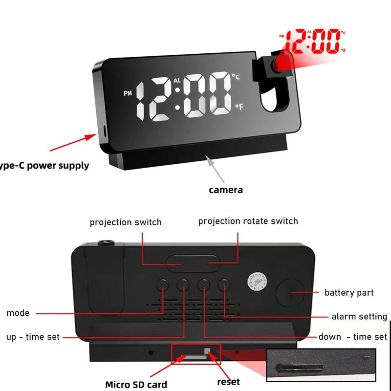 Mini Camera HD 4K WiFi Wireless Camera IP Secret Recorder Security Protection Monitoring Alarm Remote Viewing Motion Detection L