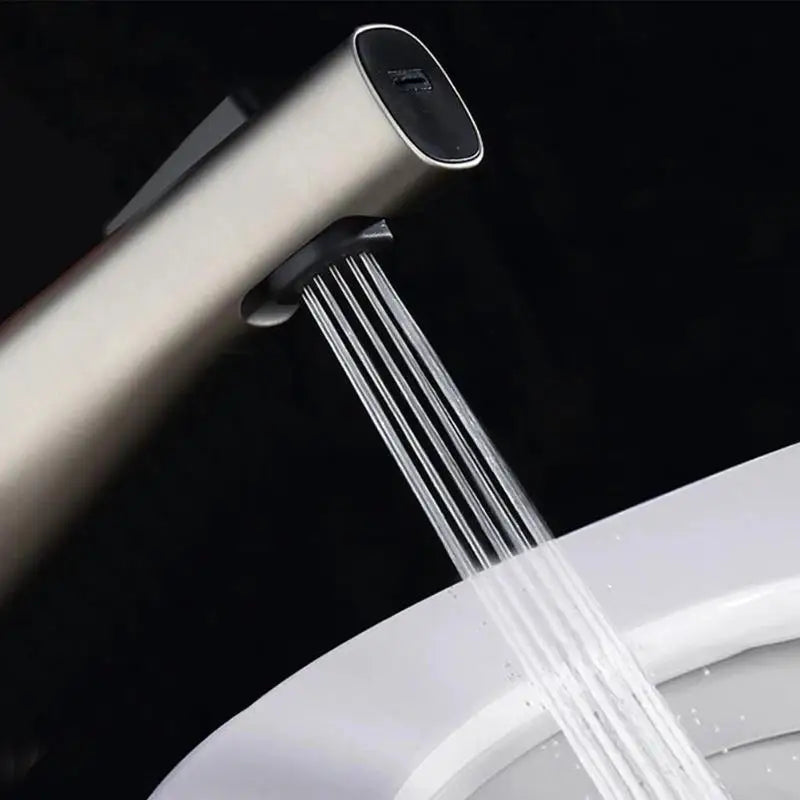 Pressurization Toilet Bidet Sprayer Shower Head Universal 4'' Point WC Clean Handheld Bathroom Accessories Water Hose Spray
