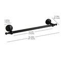 Matte Black Bathroom Accessories Hardware Set Aluminum Alloy Wall Mount Towel Bar Towel Ring Toilet Roll Paper Holder Robe Hook