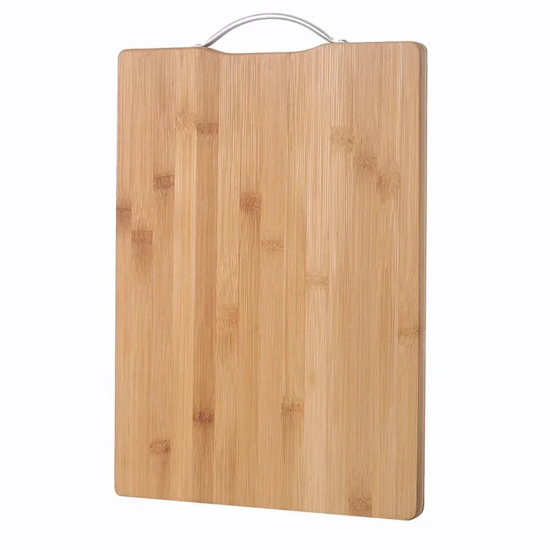 Kitchen natural bamboo cutting board large rectangular cutting board thickened solid wood cutting board available on both sides