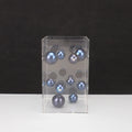 Creative Square Acrylic Cover Sphere Decoration Living Room Porch Cabinet Crafts Ornament Modern Clear Acrylic Square Home Decor