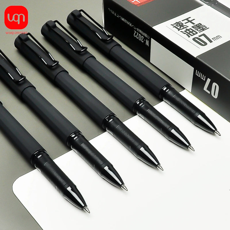 WQN- Luxury Simple Black Neutral Pen 0.7mm High Quality Black Ink Business Signature Pen For School And Stationery Office Use